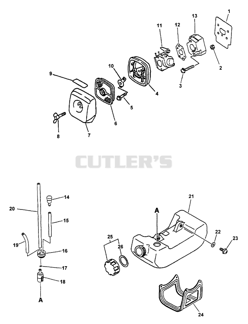 Intake, Air Filter, Fuel System