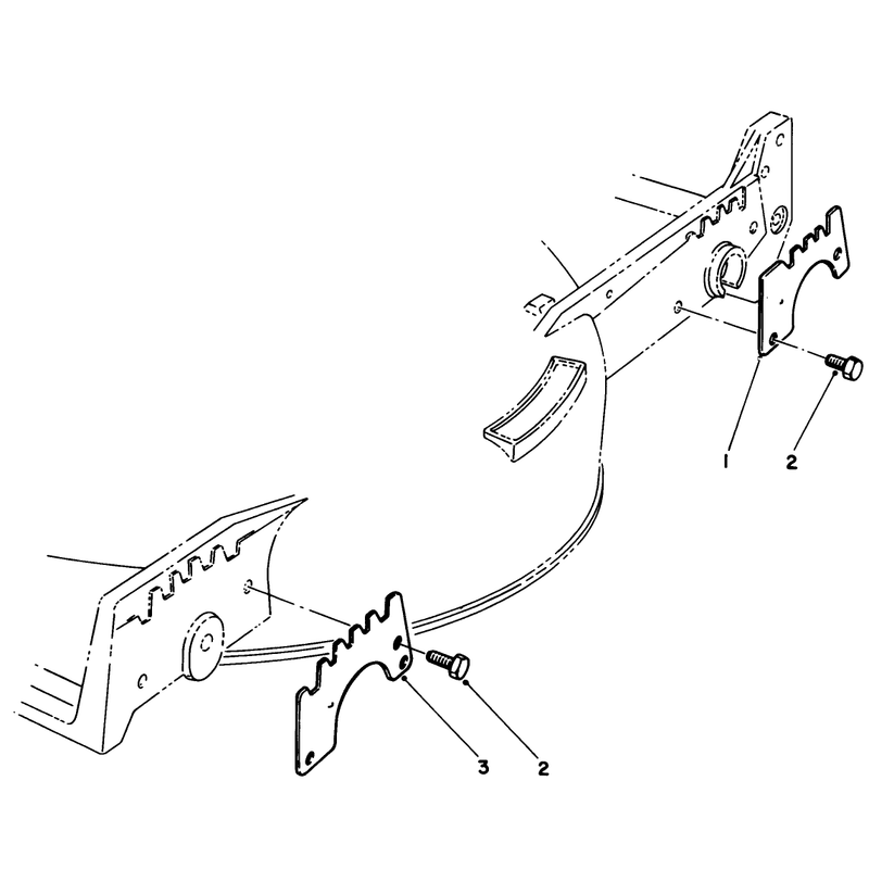 Wear Plate Kit No 49-4080 Optional