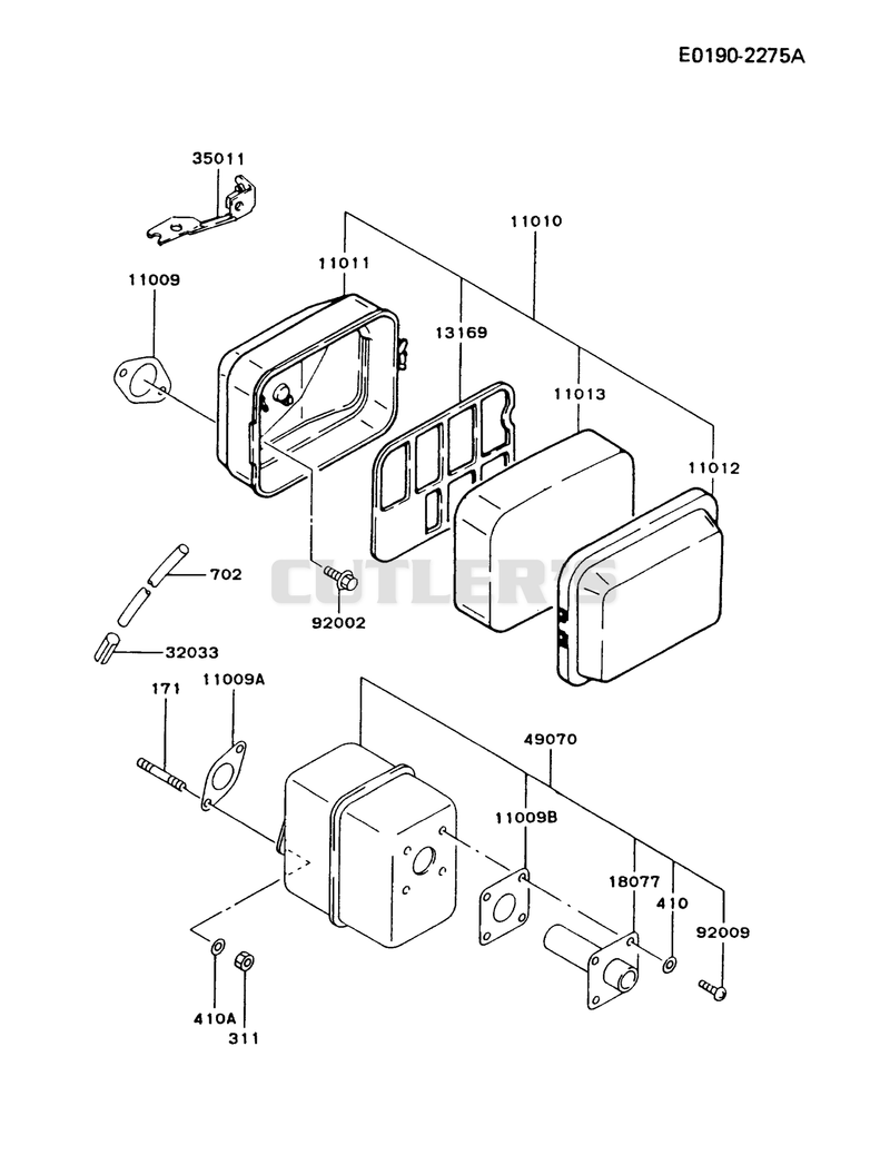 AIR-FILTER/MUFFLER