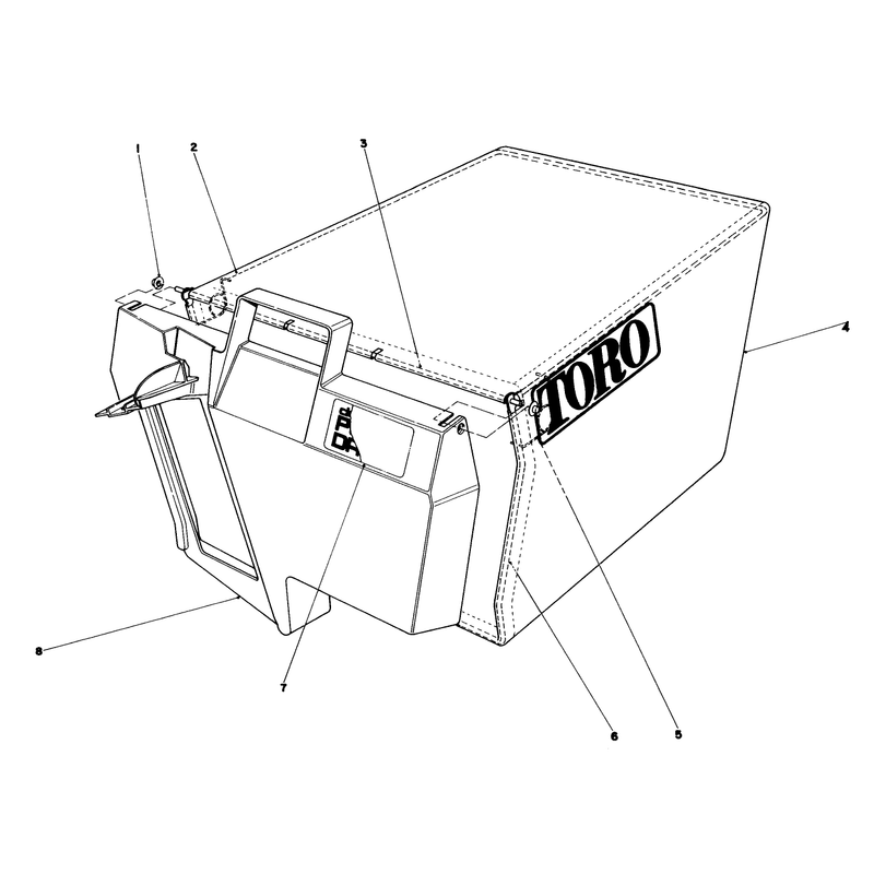 Grass Bag Assembly No 11-0159