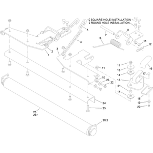 Roller Striper Assembly No 117-8560