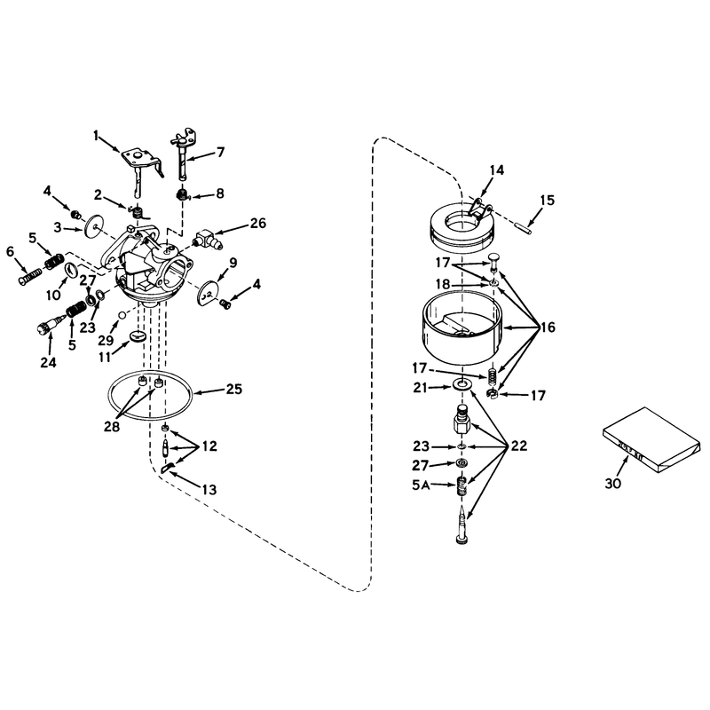Carburetor No 631585