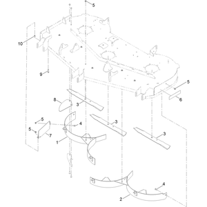 60in Recycler Kit Assembly No 136-7490