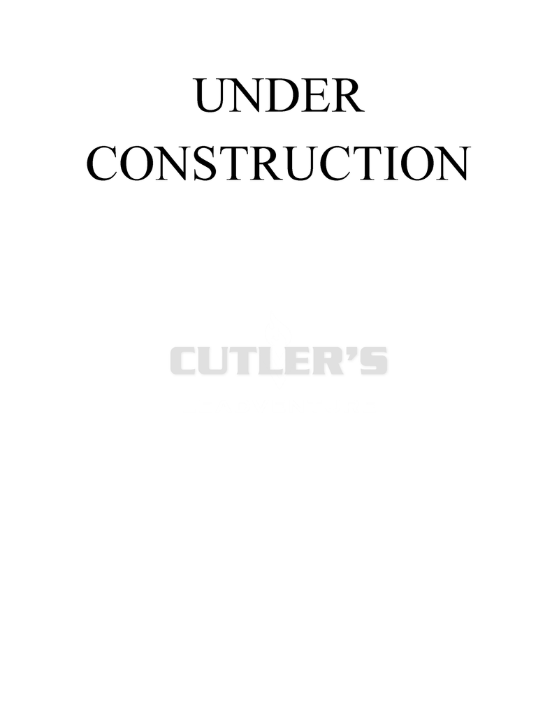 UNDER CONSTRUCTION