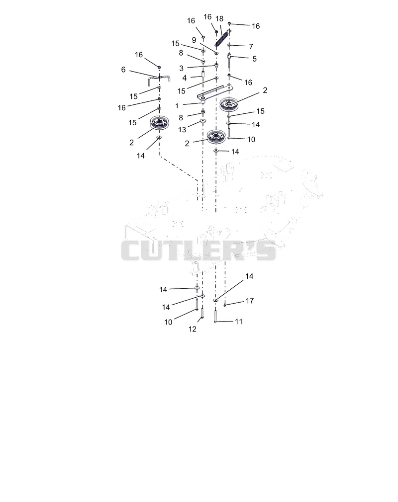 Idlers And Sheaves - 52 Inch