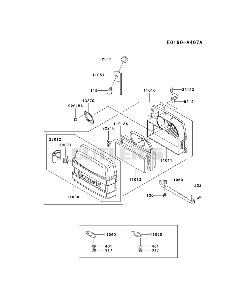 AIR-FILTER/MUFFLER