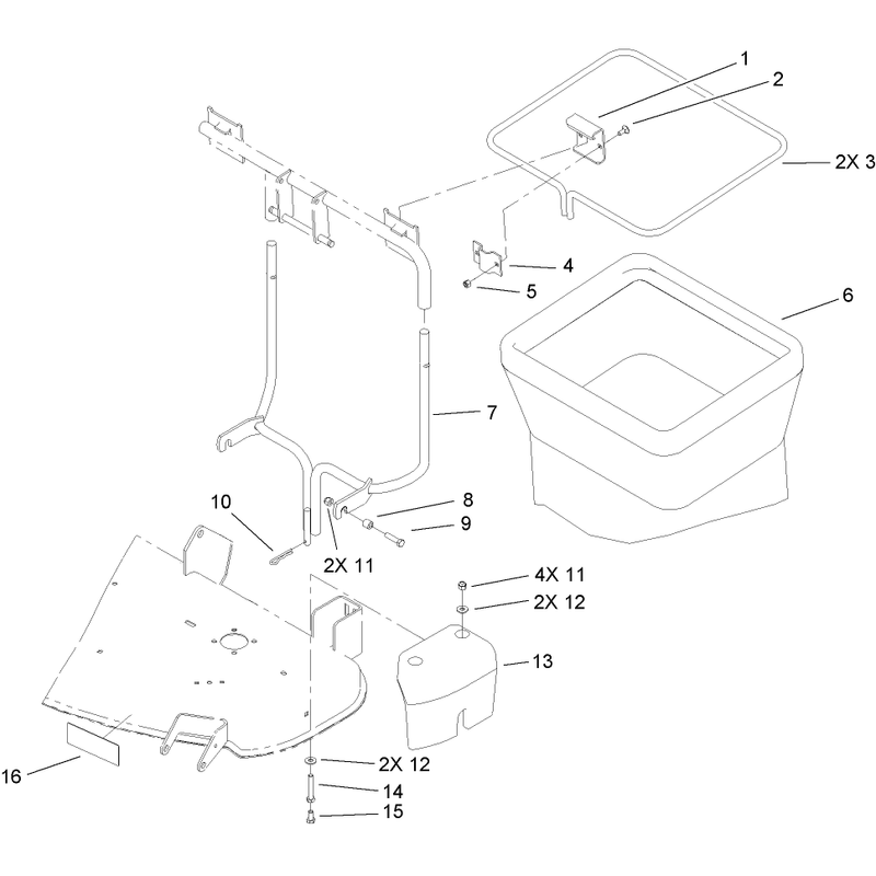 Bag and Frame Assembly