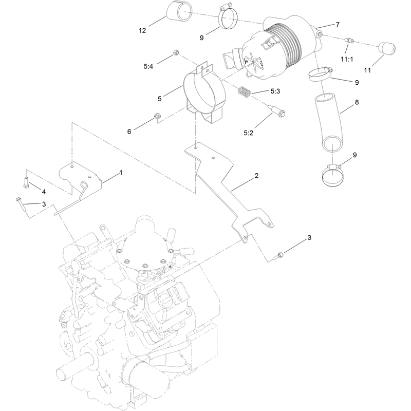 Air Cleaner Mount Assembly