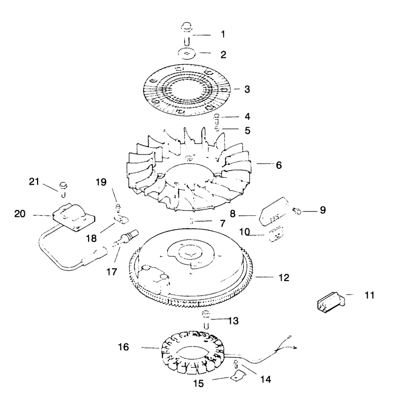 Ignitionelectrical Engine Kohler Model No Cv125t-1254