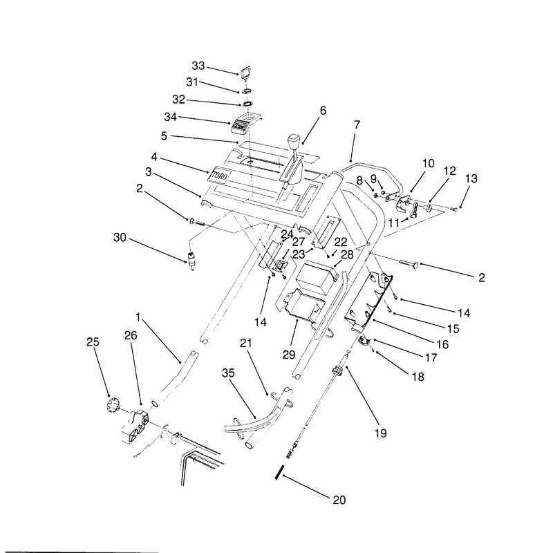 S P Handle Assembly