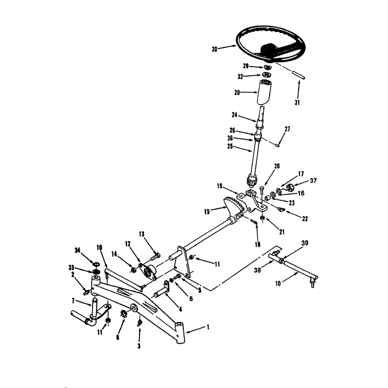 Front Axle And Steering