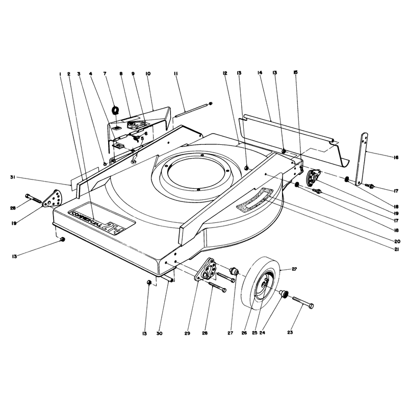 Mower Housing Assembly