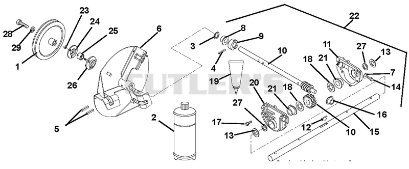 Gear Case And Impeller