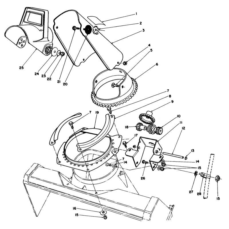 Discharge Chute Assembly