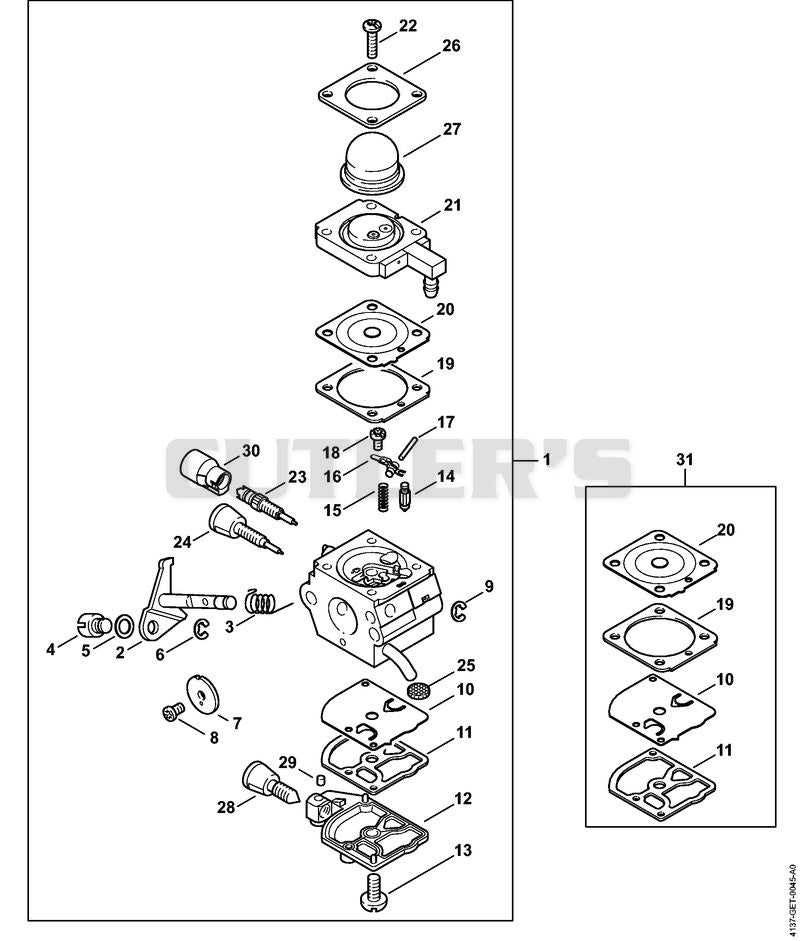 Carburetor 4137/28