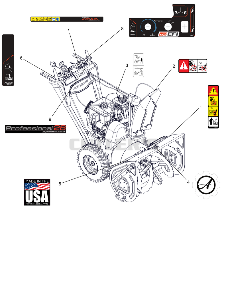 Decals - 28" EFI