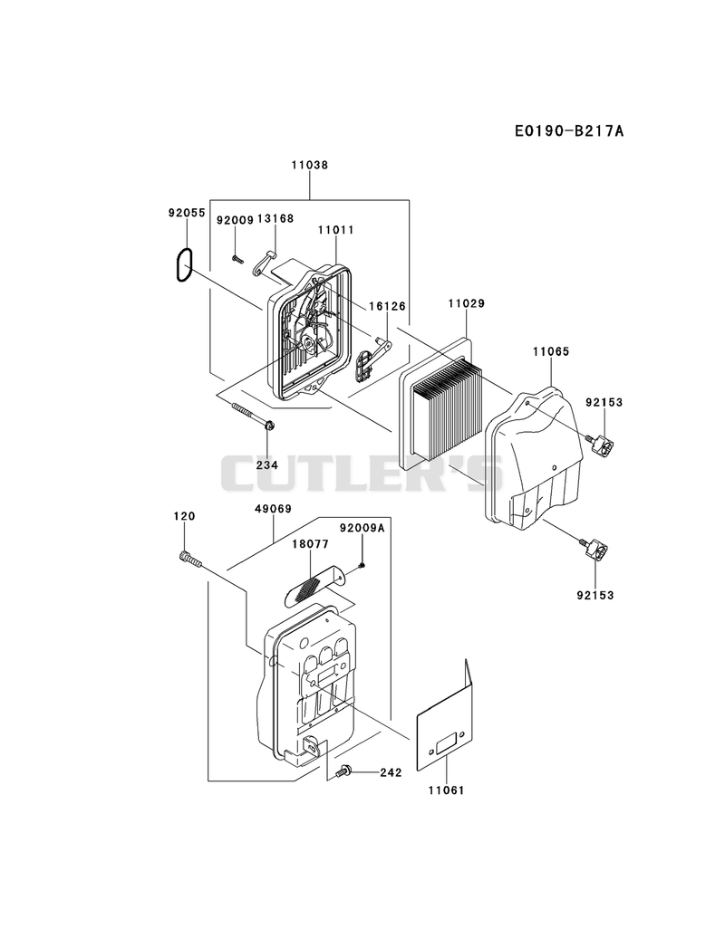 AIR-FILTER/MUFFLER