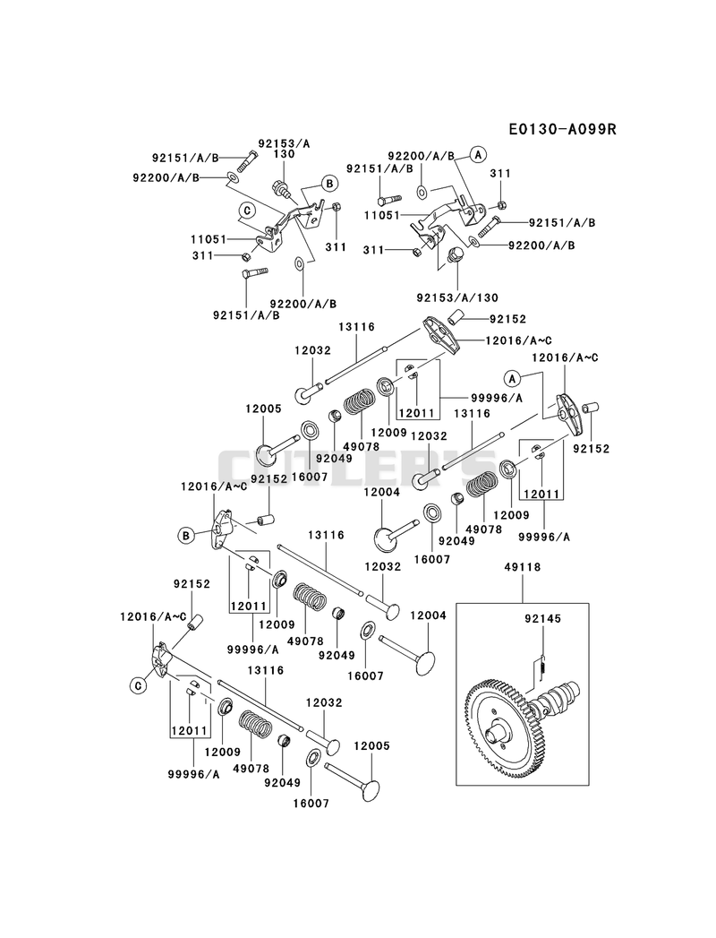 VALVE/CAMSHAFT