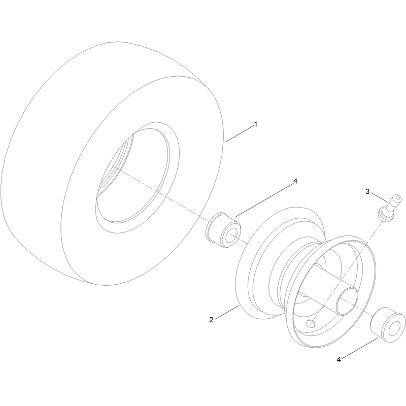 Wheel Assembly No. 145-4692