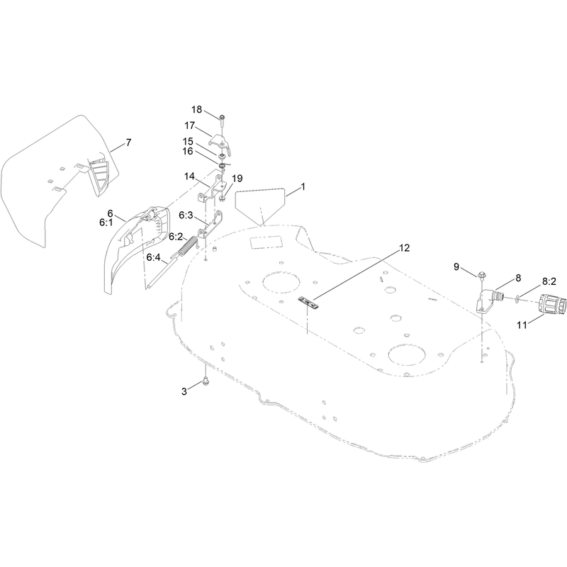 Side Discharge Chute Assembly
