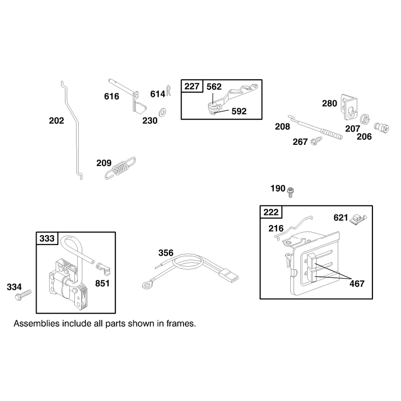 Engine Briggs and Stratton Model 135202-0142-03