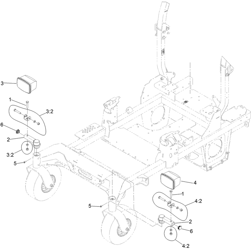 Headlight Mount Assembly