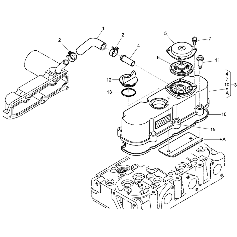 Cylinder Head Cover Assembly
