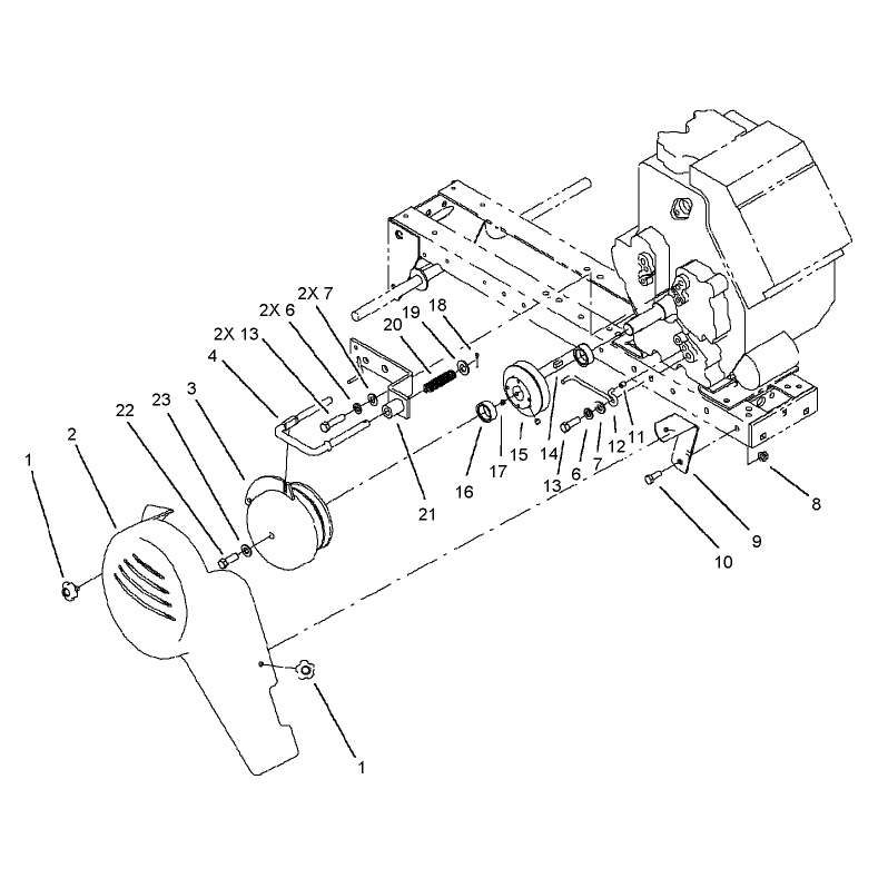 Electric Clutch and Cover Assembly
