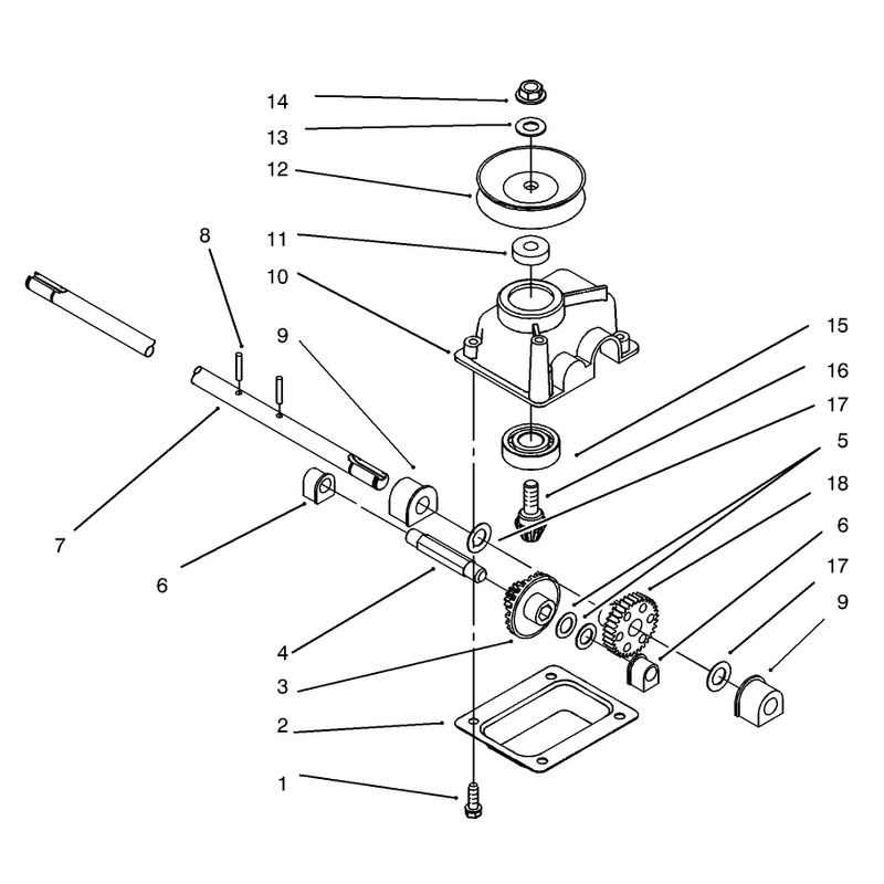Gear Case Assembly