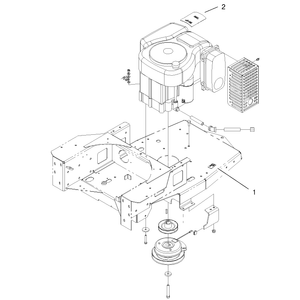 Briggs and Stratton Engine Decal Assembly