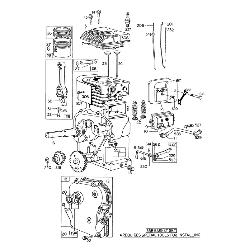 Engine Model No 130202 Type 0600-01 Briggs and Stratton