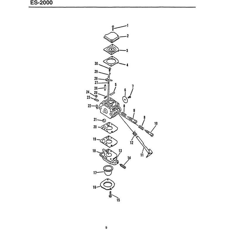 Carburetor C1U-K32 Includes The Following