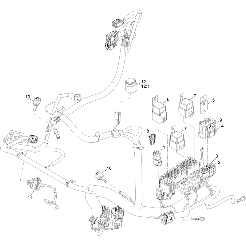 Wire Harness Assembly No 142-7958