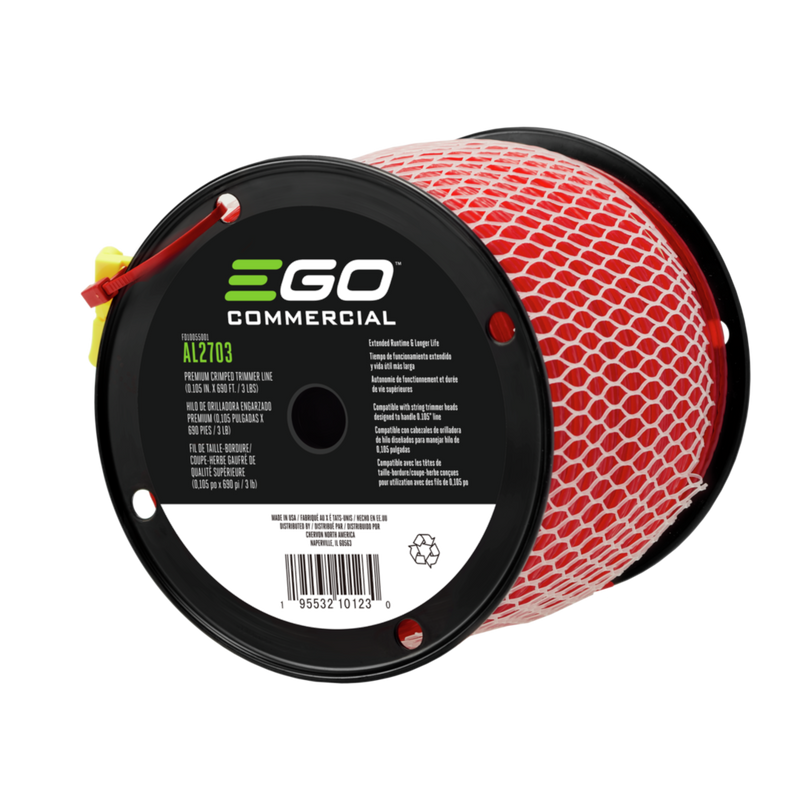 EGO Power+ AL2703 Commercial Premium Crimped Trimmer Line (0.105 IN. X 690 FT. / 3 LBS)