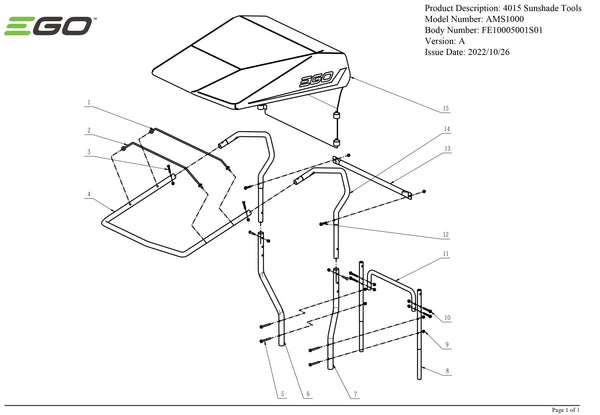 AMS1000 PARTS DIAGRAM