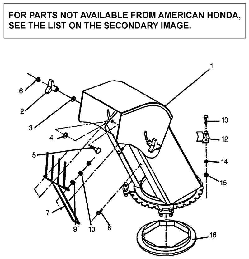CHUTE ASSEMBLY (SB1013B)