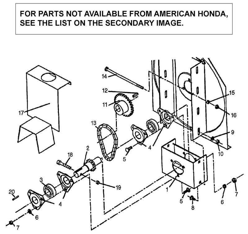 REDUCTION BOX ASSEMBLY   (SB1013B)