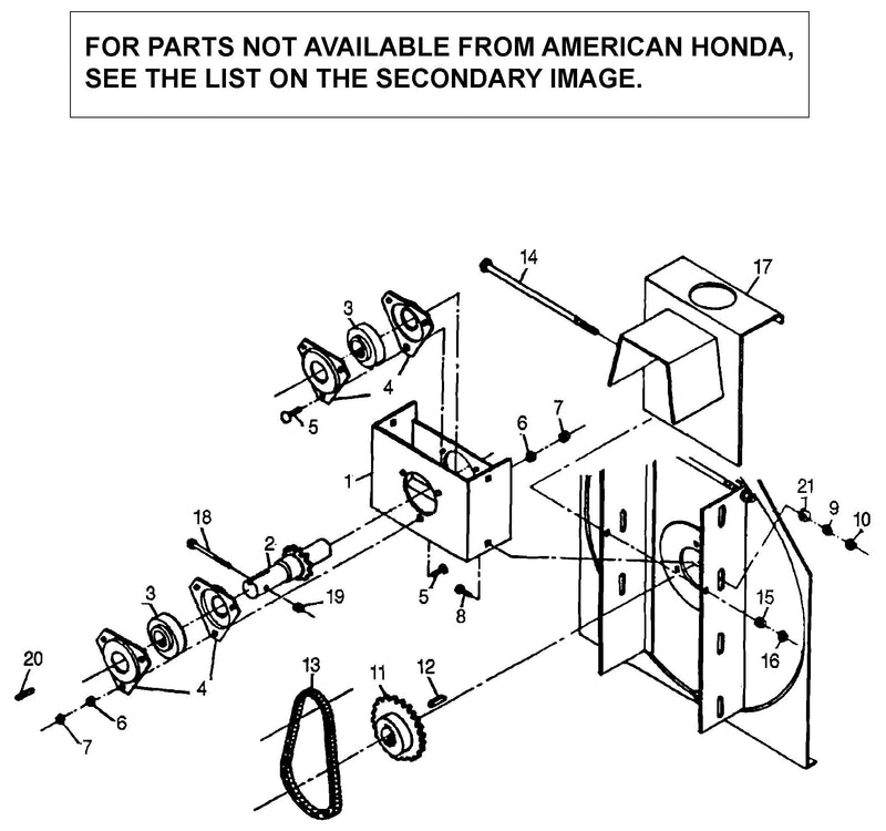 REDUCTION BOX ASSEMBLY   (SB800)
