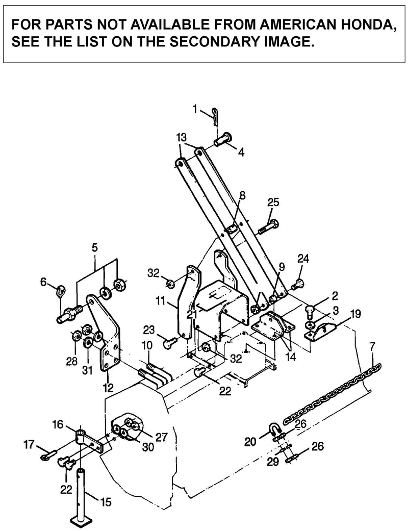 MAST FRAME (TL752A)