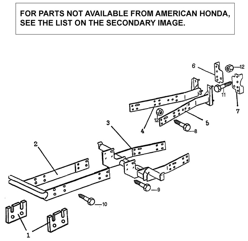 LOADER SUB-FRAME (FL6555)