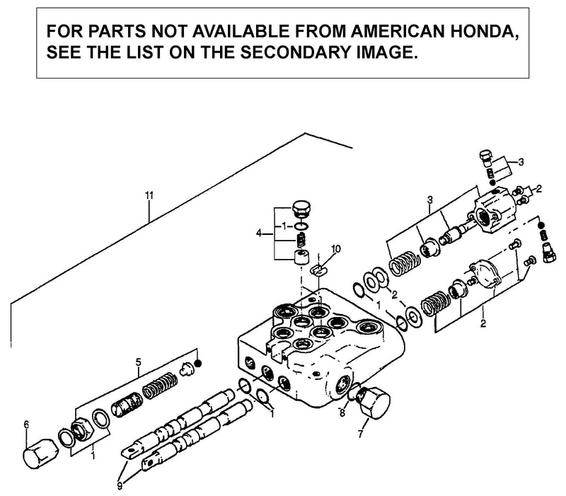 HYDRAULIC VALVE ASSEMBLY (FL6555)