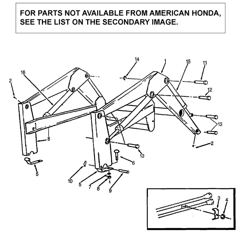 LOADER BOOM ASSEMBLY     (FL6555)