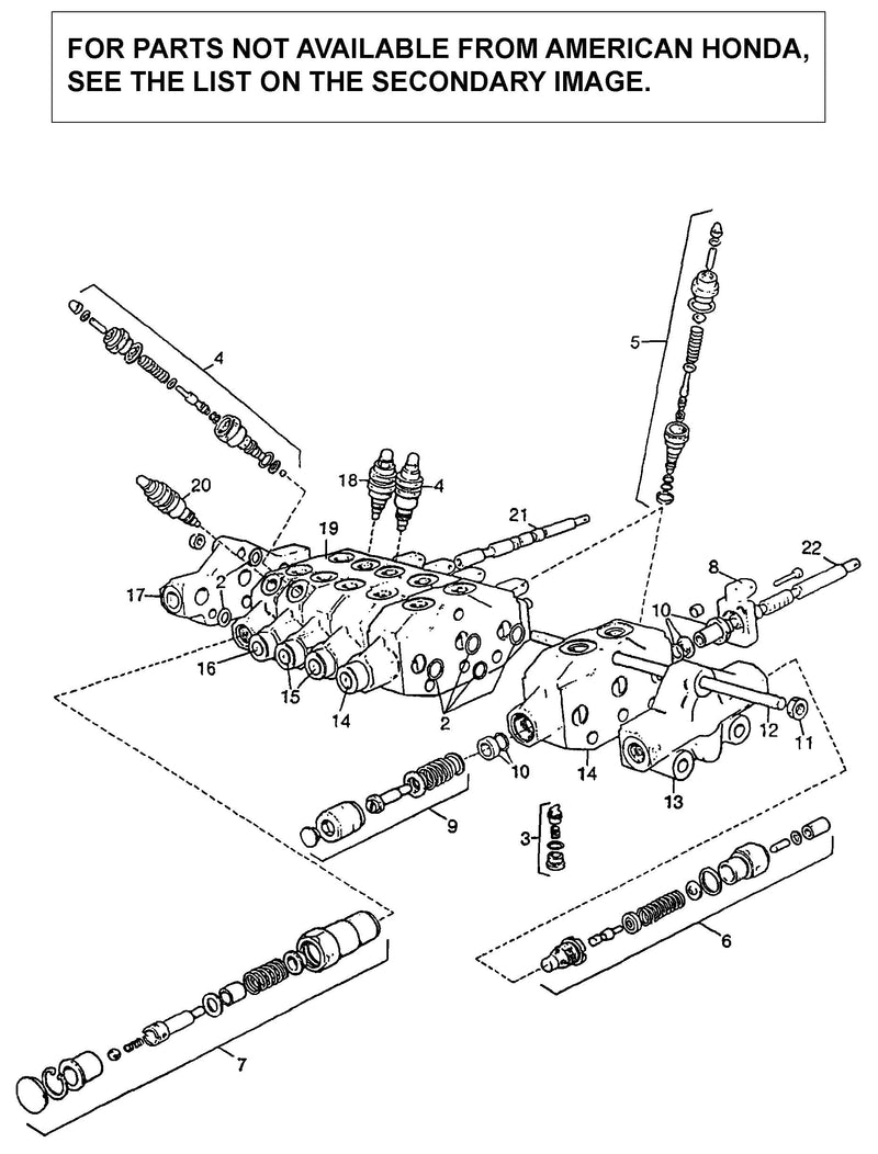 CONSOLE VALVE ASSEMBLY   (BH6575)