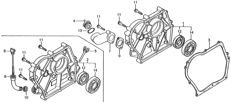 CRANKCASE COVER