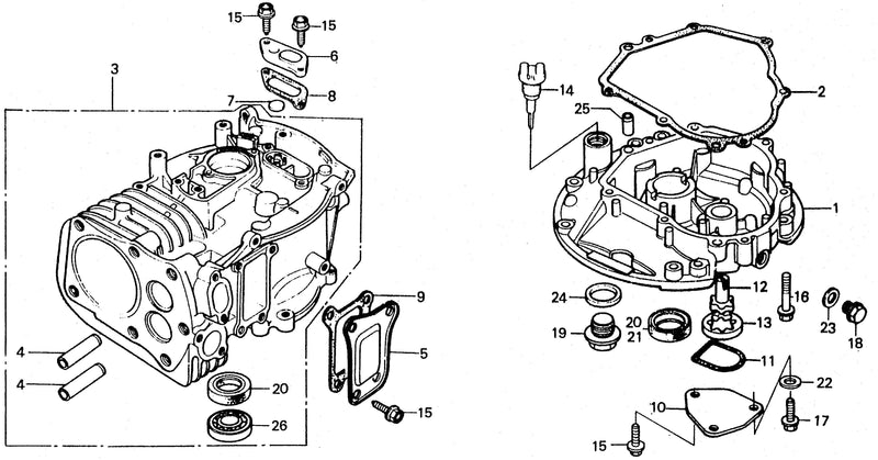 CYLINDER@OIL PAN