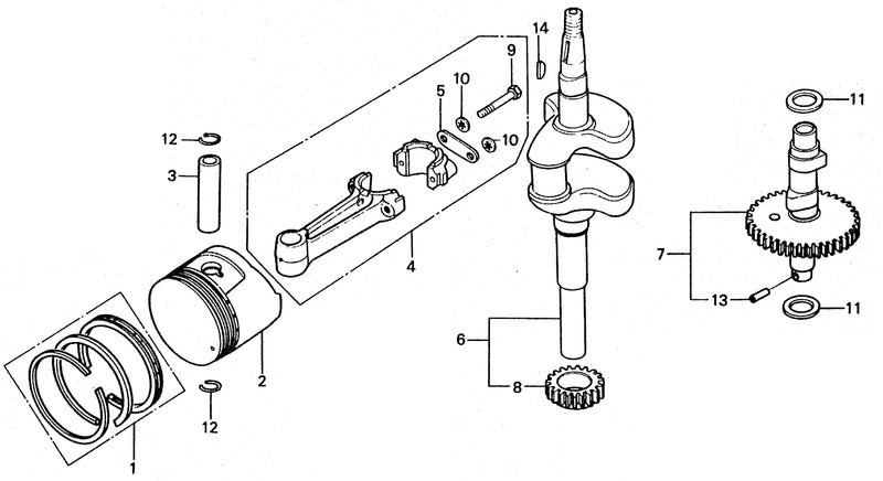 CRANKSHAFT@CAMSHAFT      @PISTON