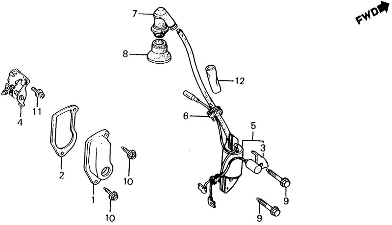 POINTS@IGNITION COIL