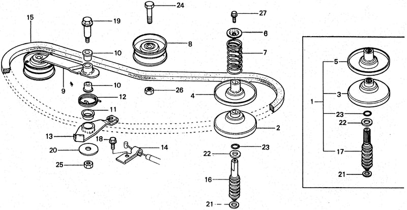 TENSIONER ARM@V-BELT