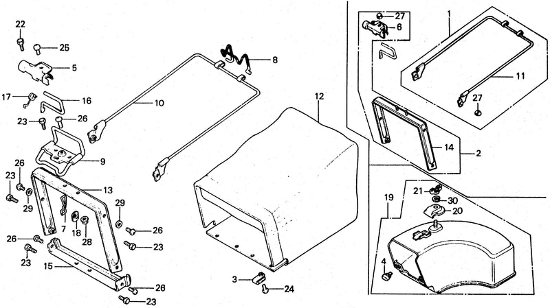 GRASS BAG@DISCHARGE      ADAPTER