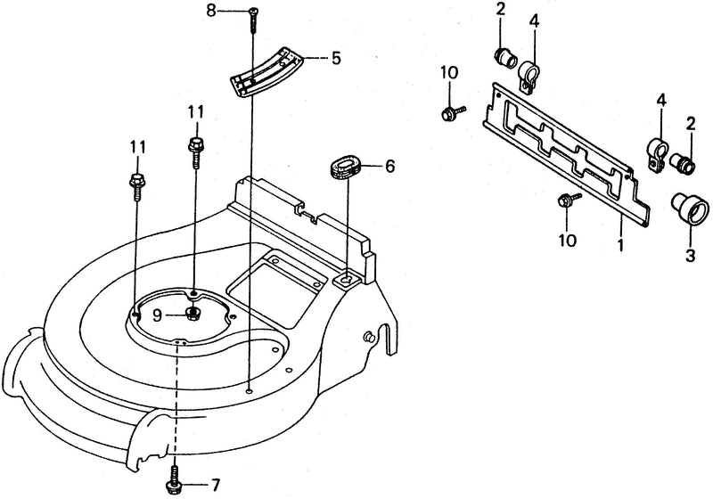 REAR SHIELD@FOOT STEP